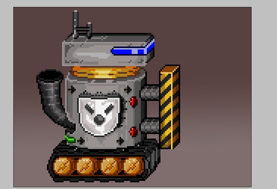 AlexTid's tweet photo. this is probably as far as i want to take this

i'm not currently working on Deep, but this robot is very important to me nontheless, and it was fun to spend some time on it again

#indiegame #pixelart #gamedev #pixel_dailies https://t.co/EfVRoFuALW