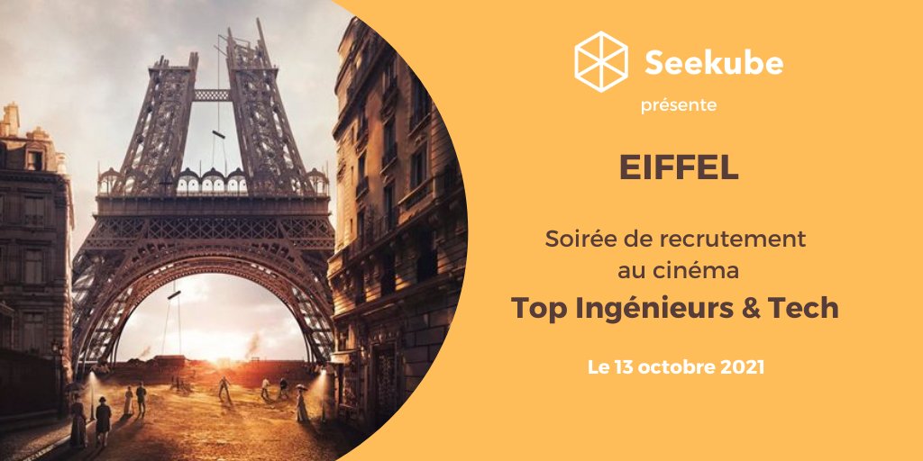 🤯 Décroche ta prochaine expérience au cinéma ! Rejoins-nous le 13/10 pour une projection du film Eiffel, puis network et échange avec une des 20 entreprises présentes 🌟  bit.ly/3ab1SAl
#recrutement #cinema #jobdating