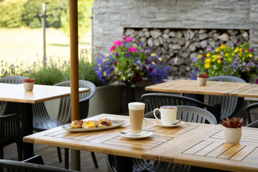 The days might be getting shorter but our coffee remains strong ☕ &amp; the views 👌 
1801 Restaurant &amp; Bar open daily for coffee, treats, snacks, lunch &amp; dinner 
__________________________________
#Kilkenny | #KeepDiscovering| #Autumn2021 | #KilkennyHotel | #CoffeeLovers