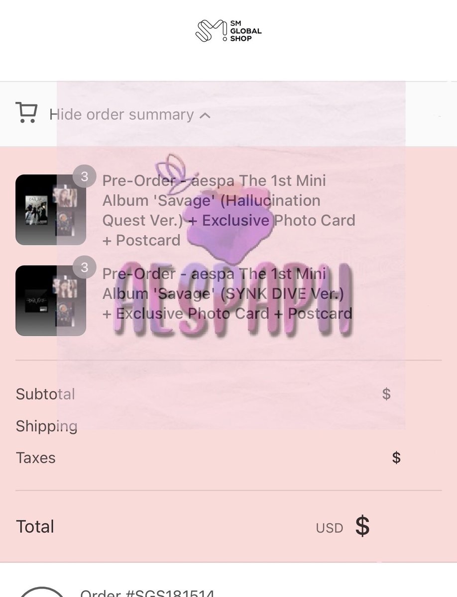 aespaph's tweet photo. ๐ฃ second batch of orders today has been secured for aespa savage sgs exclusive! thank you so much for your trust.
we will be updating on the sheet for the status of each check out once they have been shipped out. ๐โจ #aepdates https://t.co/8aEJKGnuiU