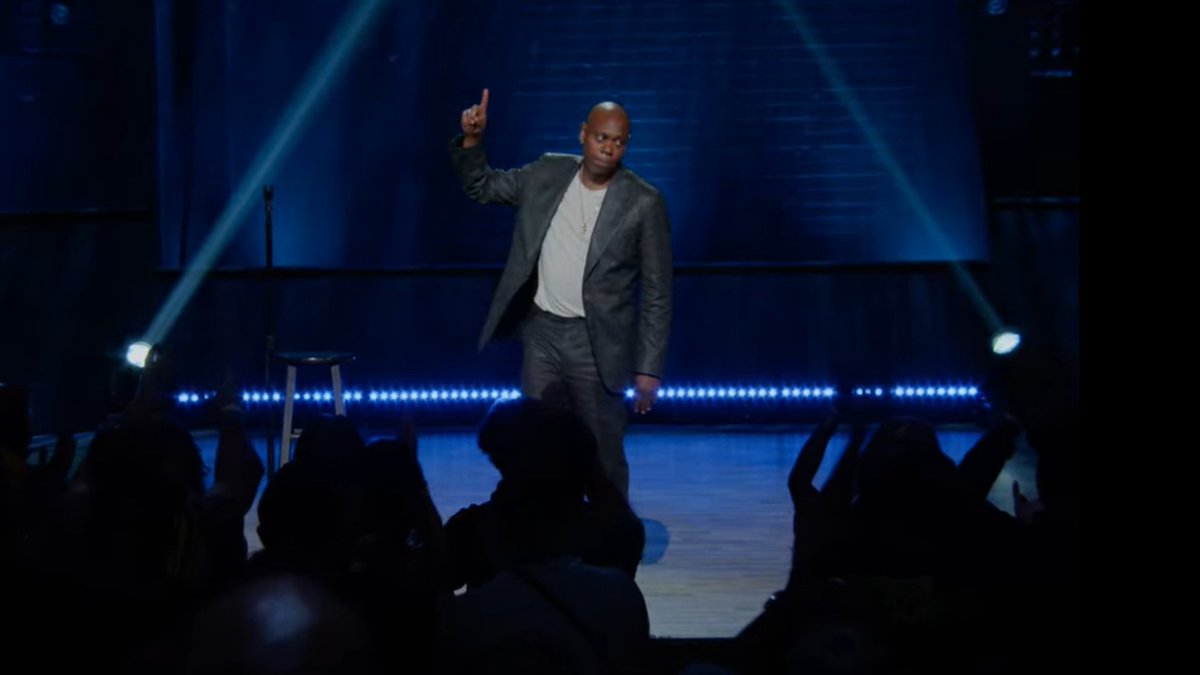 ChandlerStinso1's tweet photo. Last 10 minutes of dave's standup special are special in itself.
Dave the greatest comedian and storyteller.
#TheCloser
#DaveChappelle 
#gloryholes🤣😂 https://t.co/plEOGrE89F