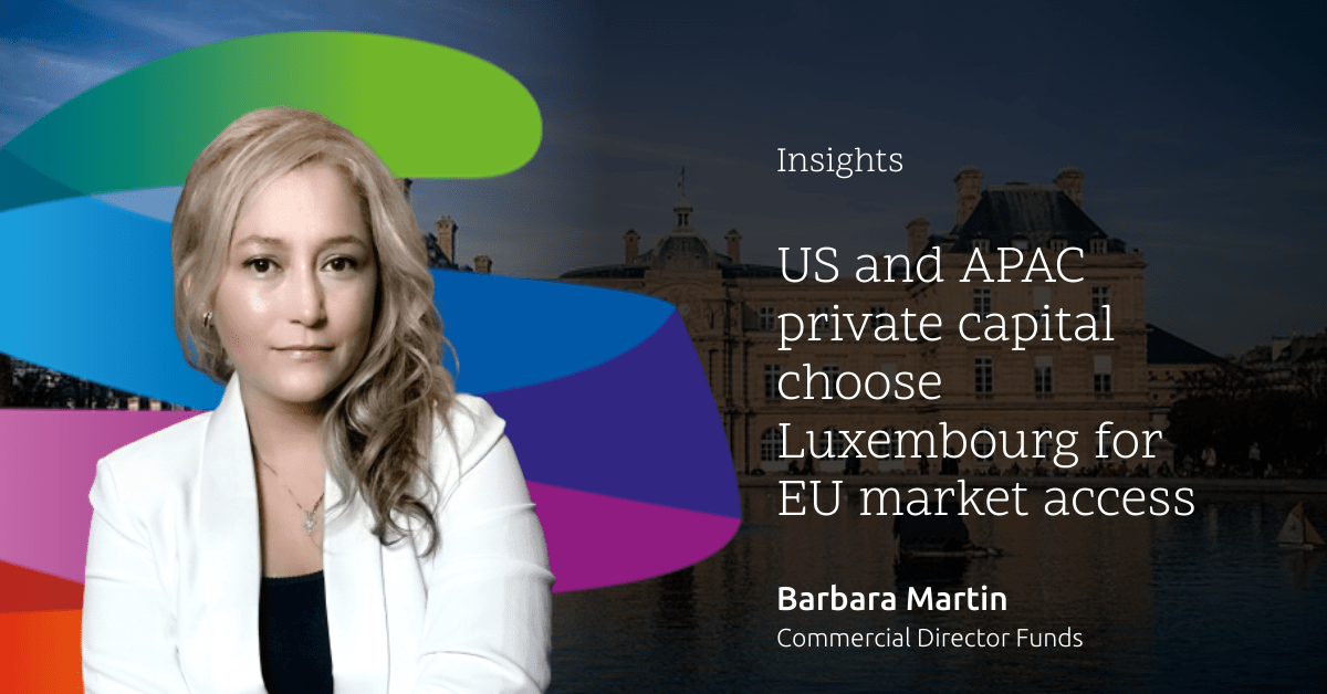 #Luxembourg is the launch pad for international #privateequity and #venturecapital asset managers. A gateway for private capital flows between the US and Europe.

Our Barbara Martin discussed this and more during our latest event. 

Click to read more: bit.ly/2YkGki1