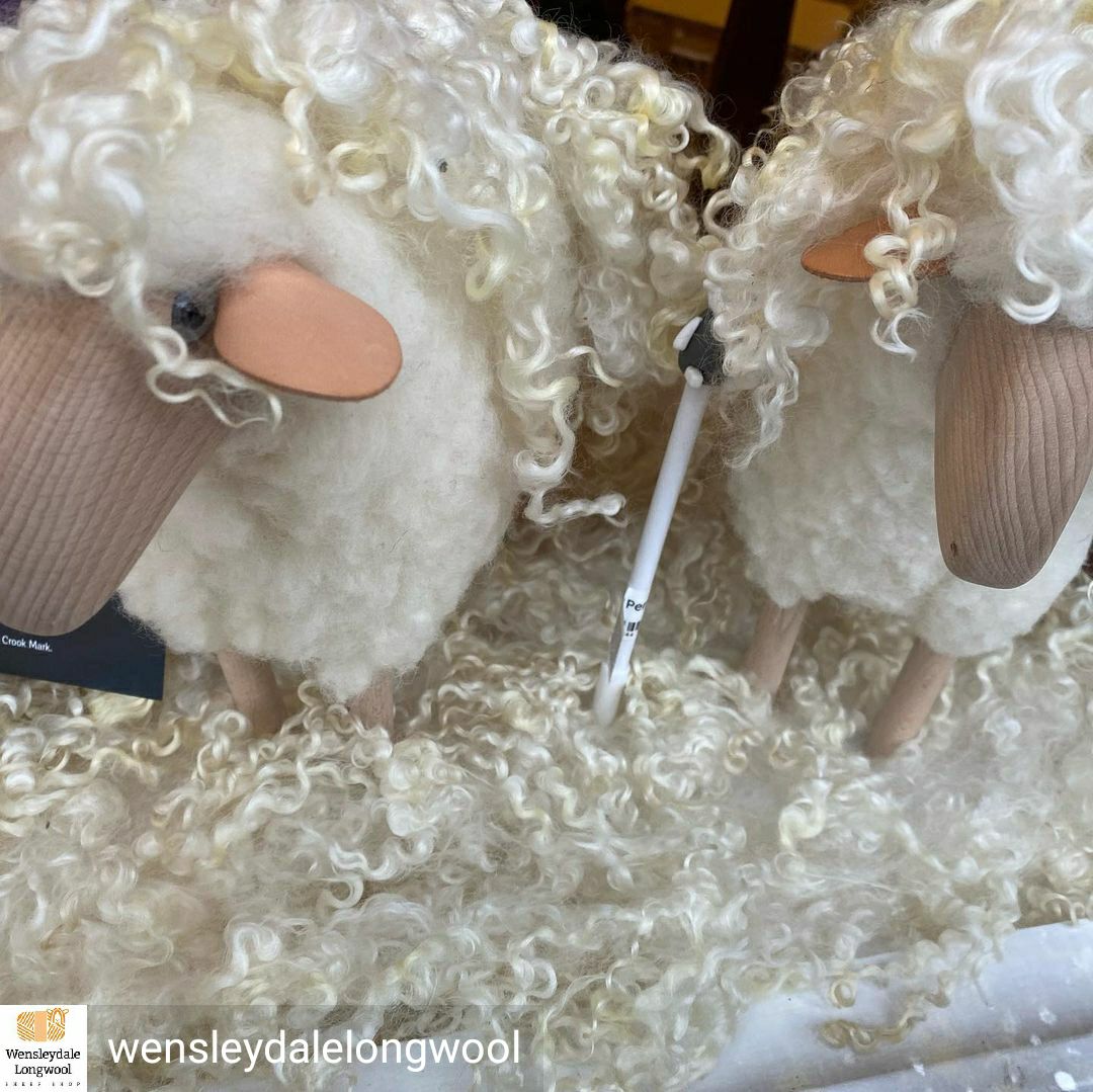 WensleydaleYarn's tweet photo. Thanks @britishwool for sending the sheep (special Wensleydale ones too😉) celebrating all things British Wool this month #britishwoolweek -
@campaignforwool #wensleydale #yorkshiredales #leyburn #knitters #wool #knit #crochet #crocheters #spinners #weaversoftheworld https://t.co/R43oWdMCTm