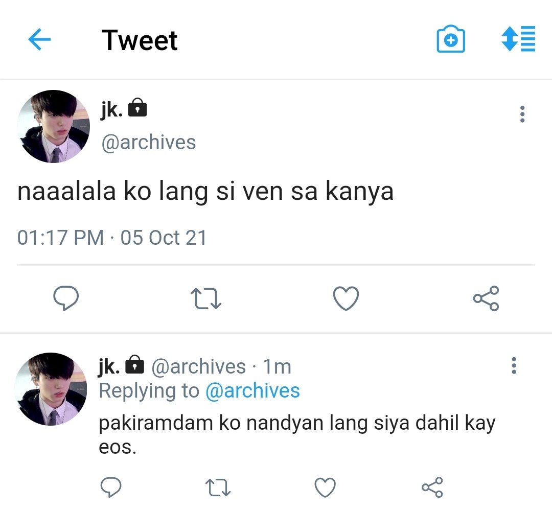 kvsbum's tweet image. 107. naaalala ang ex sa kanya