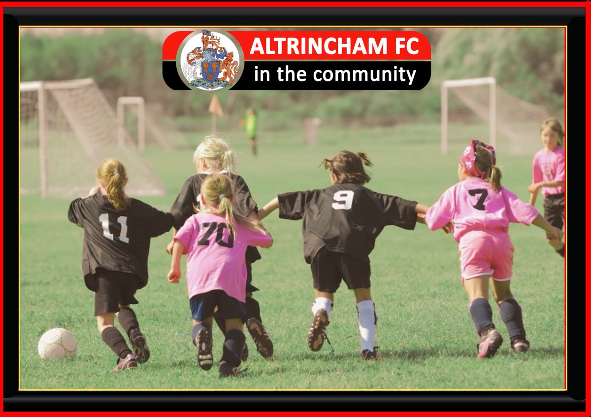 ⚽️𝗢𝗰𝘁𝗼𝗯𝗲𝗿 𝗛𝗮𝗹𝗳 𝗧𝗲𝗿𝗺 𝗖𝗼𝘂𝗿𝘀𝗲!

👩‍🦰GIRLS ONLY👩‍🦰

🗓️Dates: 25th - 29th of October

⏱️Time: 9:30AM - 3PM

📍Location: Broomwood School

@AltyFC_women <a href="/AltyJfcGirls/">Altrincham FC Girls</a> <a href="/altrinchamfc/">Altrincham FC</a> 

𝗕𝗼𝗼𝗸 𝗻𝗼𝘄! altrinchamfccommunity.co.uk/holiday-clubs
