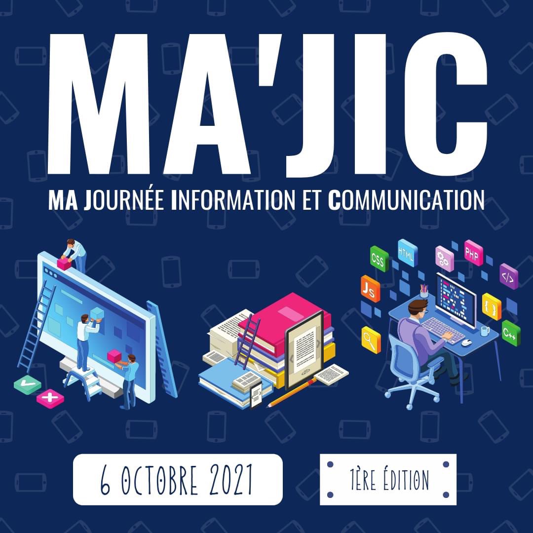 [PROJET]

🔹MA'JIC = MA Journée Information et Communication
🔹Journée nationale ayant pour but de faire découvrir les Sciences de l'Information et de la Communication au grand public
🔹Déconstruire les préjugés existants autour de notre domaine d’étude

#majic #sic #aneic