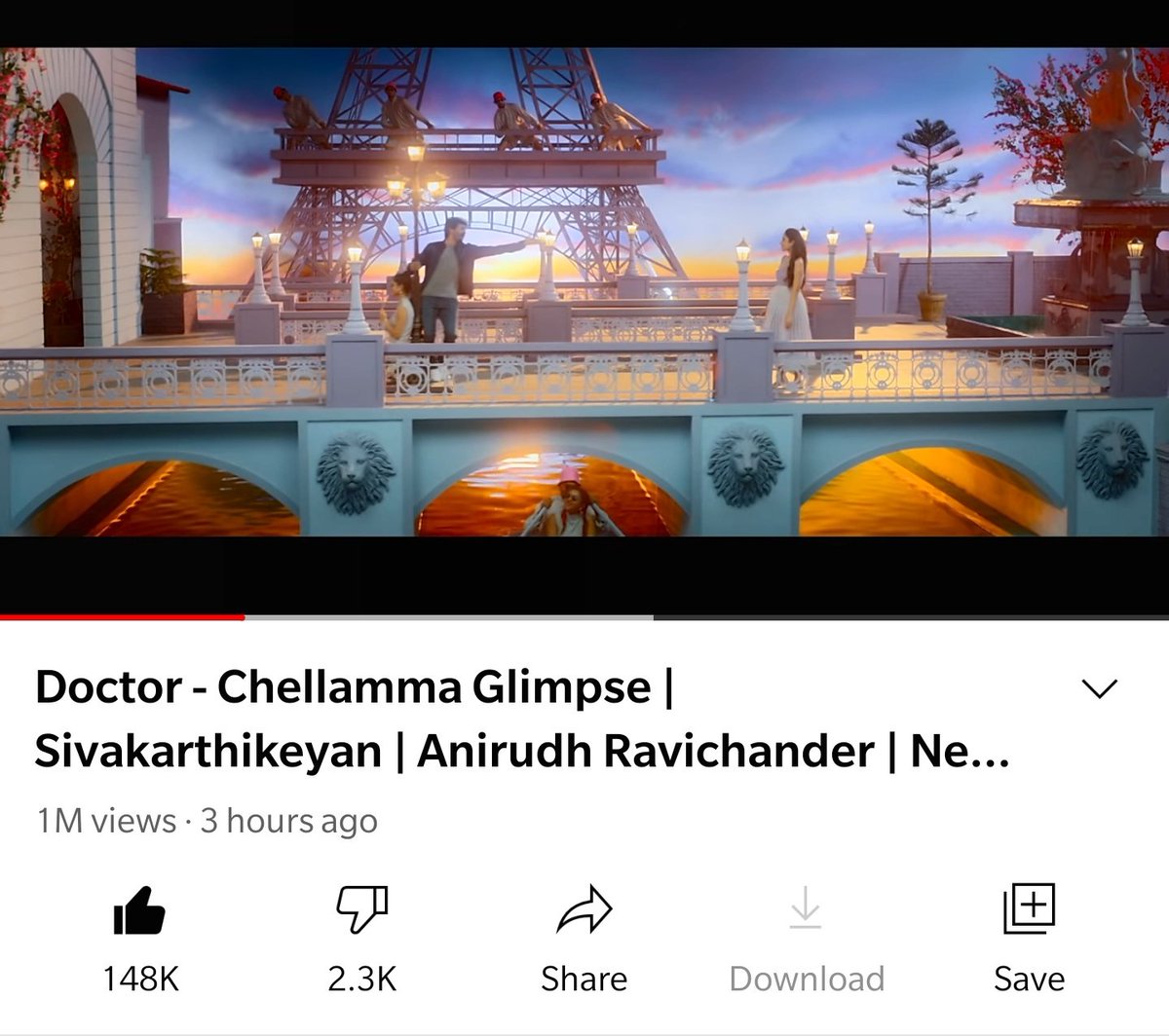 AnandSkfc's tweet image. #ChellammaGlimpse 1M+ Views 🤩🕺

#PrinceSK #Doctor #DOCTORFromOct9
