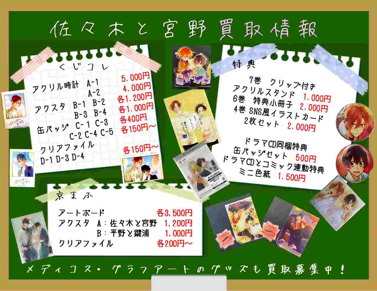 佐々木と宮野 平野と鍵浦 くじコレ 缶バッジ セット 佐々木と宮野 平野と鍵浦 くじコレ 缶バッジ セット（6月一般
