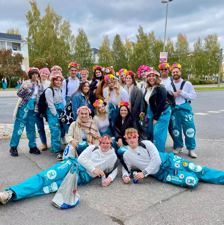 Week ago at the Freshers party!🎉 #MetropoliaBiz #Metka #Fuksiaiset <a href="/MetropoliaBiz/">Metropolia Business School</a>