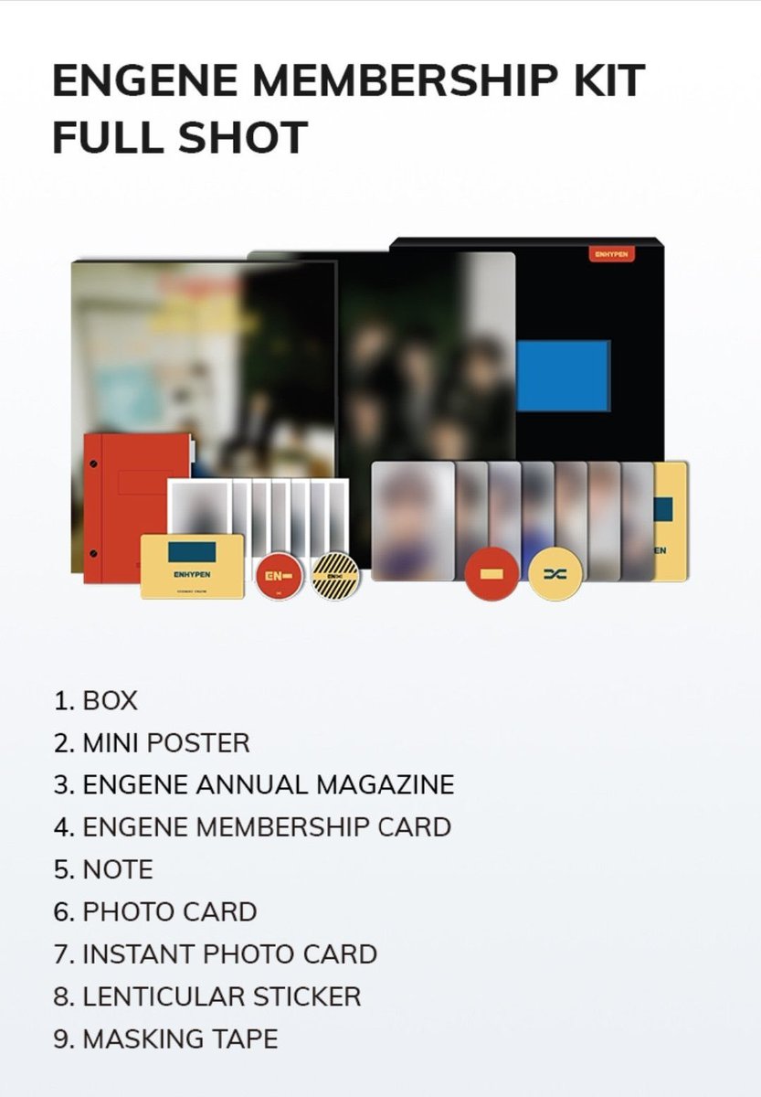 rougeph_shop's tweet photo. #gosROUGE || IC WTS LFB PH HELP RT
ENHYPEN MEMBERSHIP KIT TINGI
๐ธ Prices can be seen below
๐ธ Not yet secured, will only secure if all are taken
๐ธ DOP: October 31
๐ธ DOO: oos, or all slots taken
๐ธ MOP: GCASH
reply mine + member/set https://t.co/LhB9Vg72l7
