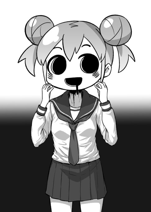 カートゥーン調の 団子ちゃん
#御手洗団子 