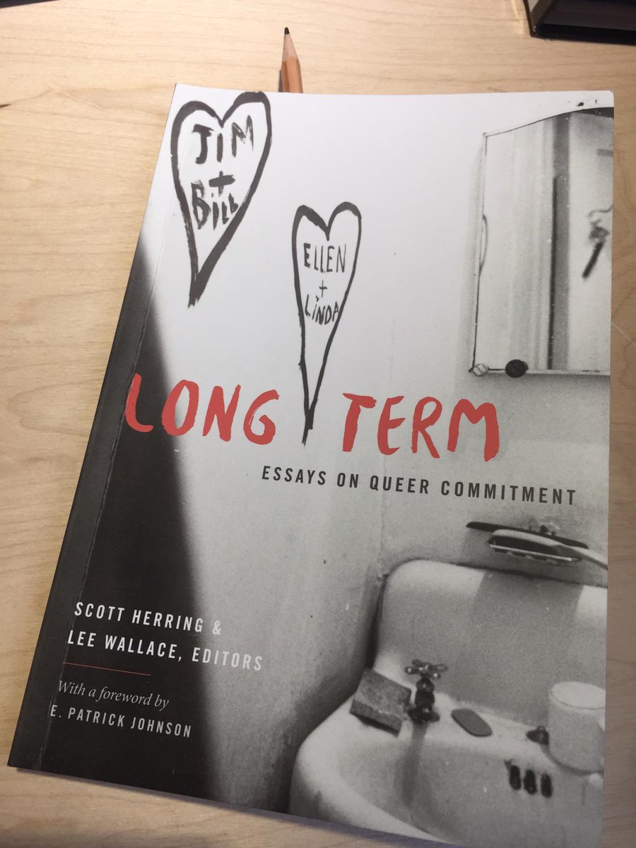 '...the essays ... adhere to the 'experimental critical writing'... that dilutes the boundaries "... between 'critical' and 'creative' writing ... between argumentation and performance" (Herring &amp; Wallace, 2021). So looking forward to reading all the chapters. 😍 #AcademicTwitter