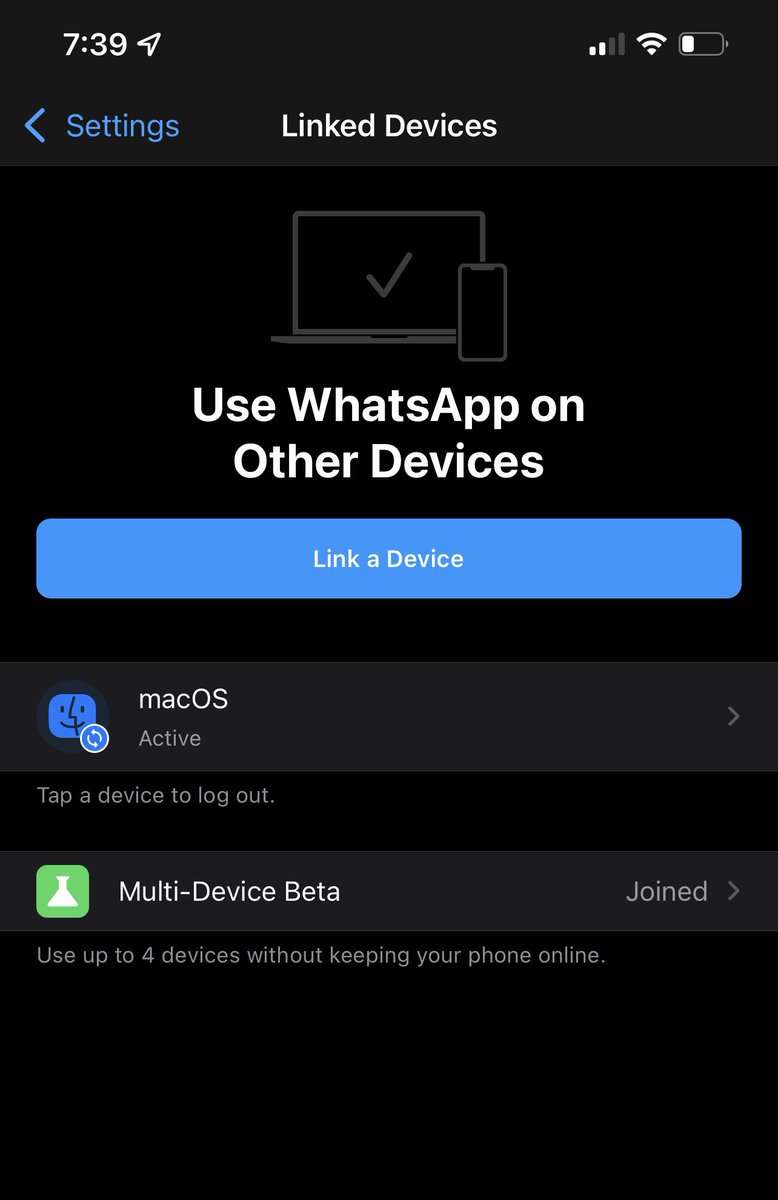 dr_nilu007's tweet photo. #WhatsApp #multidevice #beta m https://t.co/OUNaPrMkKt
