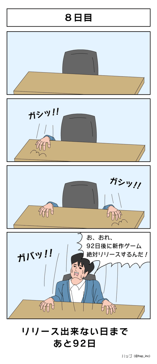 100日後にリリース出来ないゲームクリエイター
8日目 