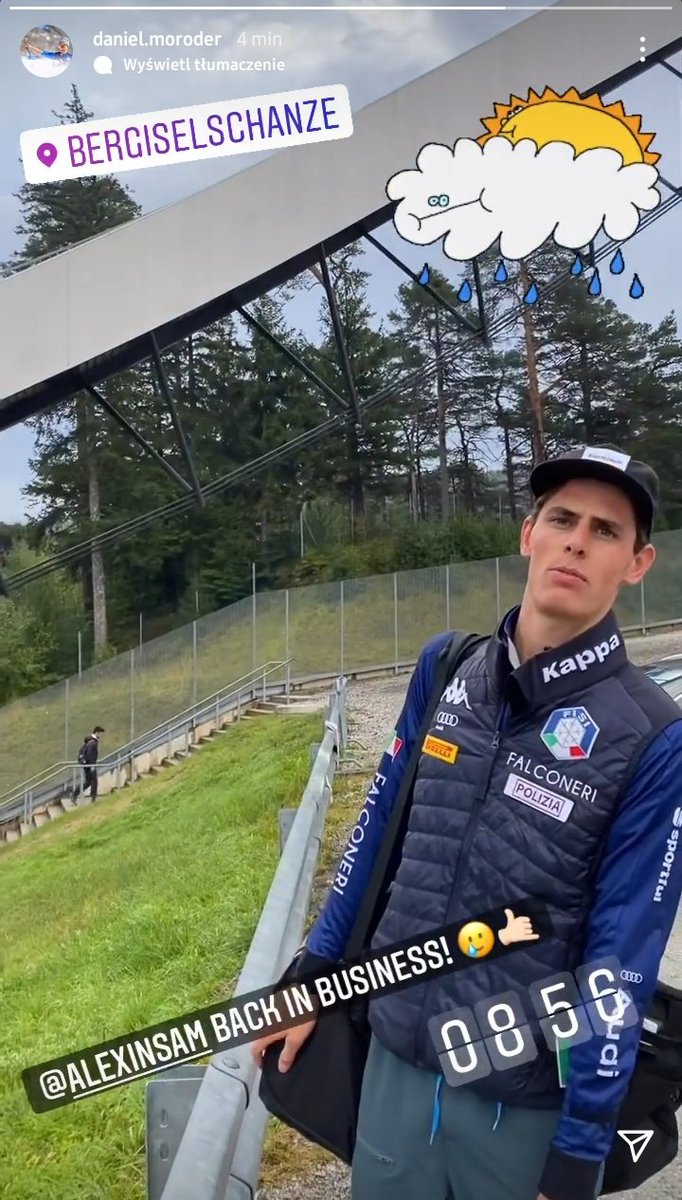 SkiJumpGirl_PL's tweet image. 🇮🇹 Alex #Insam wraca na skocznię ✈
#skijumpingfamily