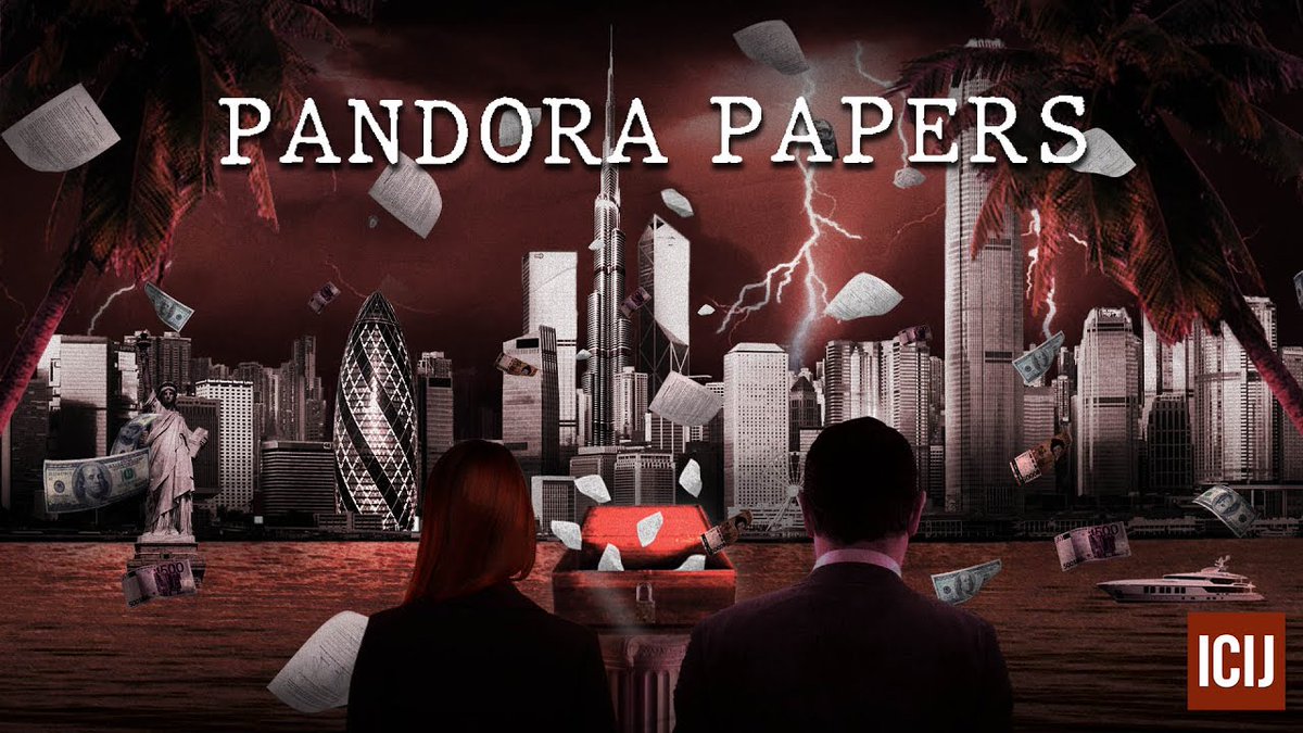 AfricansRising's tweet photo. The #PandoraPapers show that the power players who could help bring an end to the offshore system are instead benefiting from its stashing assets in covert companies and trusts. 

#TodayInAfricaHistory
#AfricansRising
#Rise4OurLives
(PS - ICIJ) https://t.co/BWkx9dwJ3z