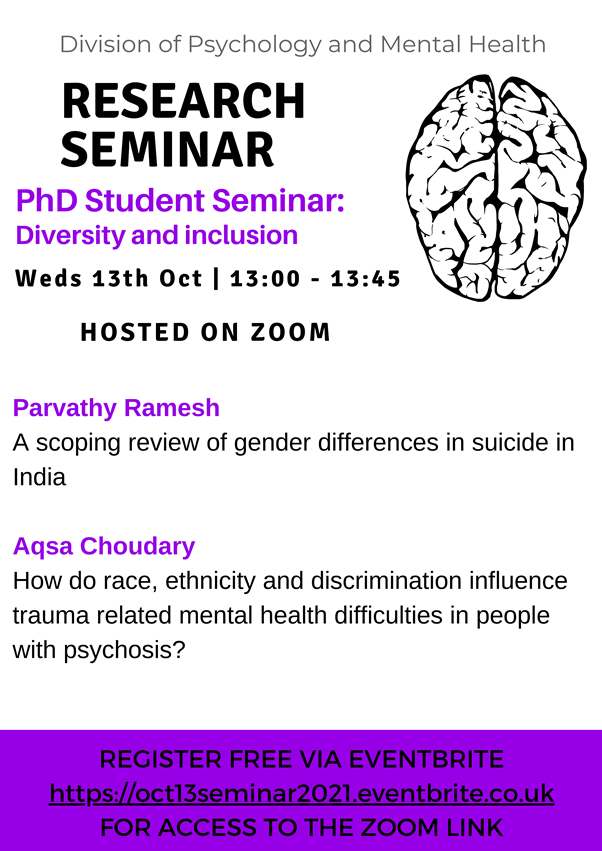 UoM Psychology & MH PGRs tweet media