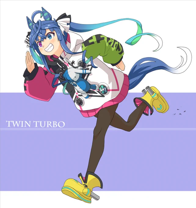 ターボまだかなぁ～??
#ウマ娘
#ツインターボ 