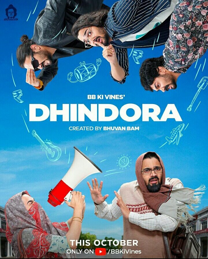 KevalAyush's tweet photo. Let's get to see something 
funny after a long time,
 in which at least nepotism 
 ⚡   will not be there,
.. everyone will be with their talent...
FINALLY #Dhindora Guys @Bhuvan_Bam https://t.co/HS9muFR8qr