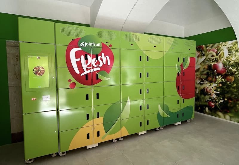 Joinfruit Fresh è un’iniziativa di <a href="/joinfruit_/">Joinfruit</a>  che permette di comprare frutta e verdura fresca online per poi ritirarla presso uno #SmartLocker refrigerato.
Per questo progetto pionieristico Joinfruit ha scelto i nostri #FoodLocker! bit.ly/2YcRLIJ

#clickandcollect