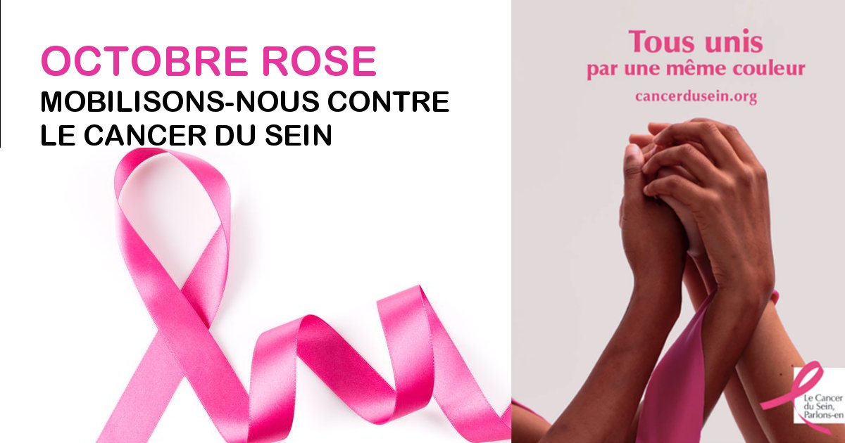c'est quoi Octobre Rose ?

Chaque année depuis 27 ans en France, Octobre Rose est le mois consacré à la lutte contre le cancer du sein. Du 1er au 31 octobre, professionnels de santé, ONG et associations sont rassemblés  autour de l'information sur le dépistage du cancer du sein.