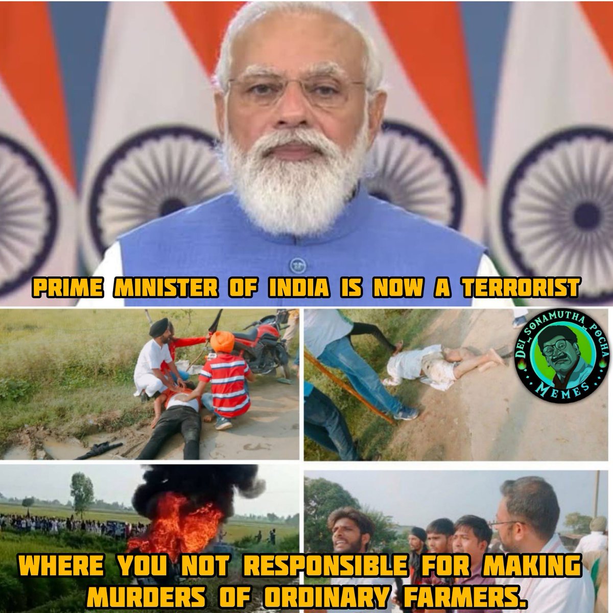 killing innocent civilians is a terrorist act Mr.PM modiji
#modimemes #modiscam #lootindia #hikeoftheday #bjptrolls #bjptrolls #bjpmemes #amitshah #modigovt #modigovtfails #modifanclub #antimodi #itschaiwalaltime #indianpoliticsmemes #ResignModi