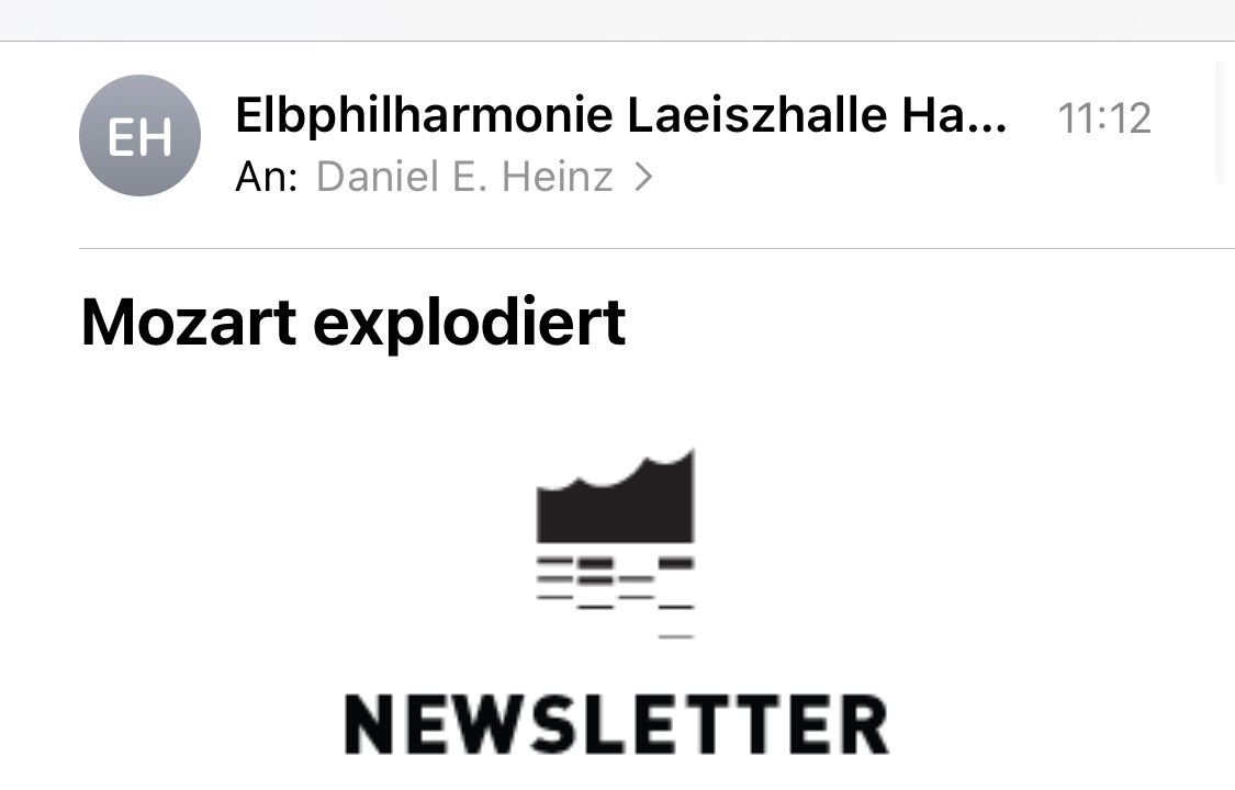 da_hein's tweet image. Da hat die Elbphilharmonie eher schlechte Nachrichten über #Mozart…