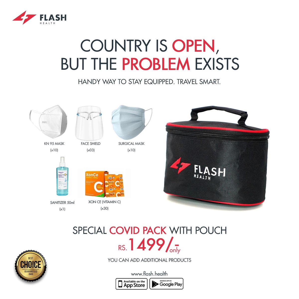 Rizzy_07's tweet photo. Your travel essentials for a safe travel.
Order in a flash via the Flash Health App - https://t.co/STmIs8mMXn
#flashhealth #flashhealthsl #flashhealthapp #healthcare #pharmacy #diagnostics #onlinelabtests #homelabtests #onlinedelivery #healthyliving https://t.co/kQhD2hXC2r