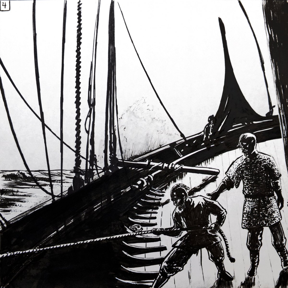 4. KNOT #inktober2021 #inktober