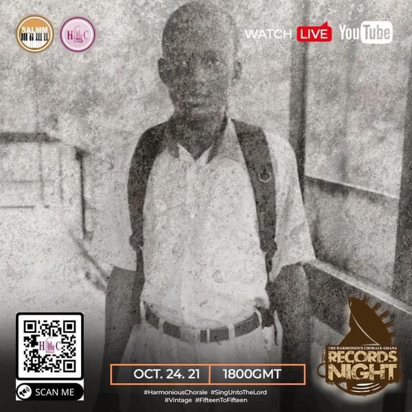 HC_Ghana's tweet photo. What was your favorite choral song back in Senior High school? 
We are taking you back in time- Vintage. 
| RECORDS NIGHT | 24th October, 2021 | 18:00GMT |  Live on YouTube |
#RecordsNight #Vintage #HarmoniousChorale. #SingUntoTheLord https://t.co/HrIZ3slmLI