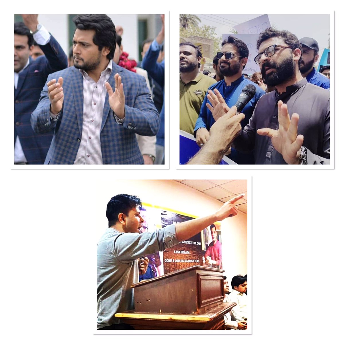 Shameful act by IK Govt Patron Ydap Dr Salman President ydap Dr Mudassir&President yda Shl Dr Imran Severely tortured & arrested by ISB police Many students also tortured& arrested PMC’s days are counted.It will have to pay the price of this barbarism. #Shame_on_PMC