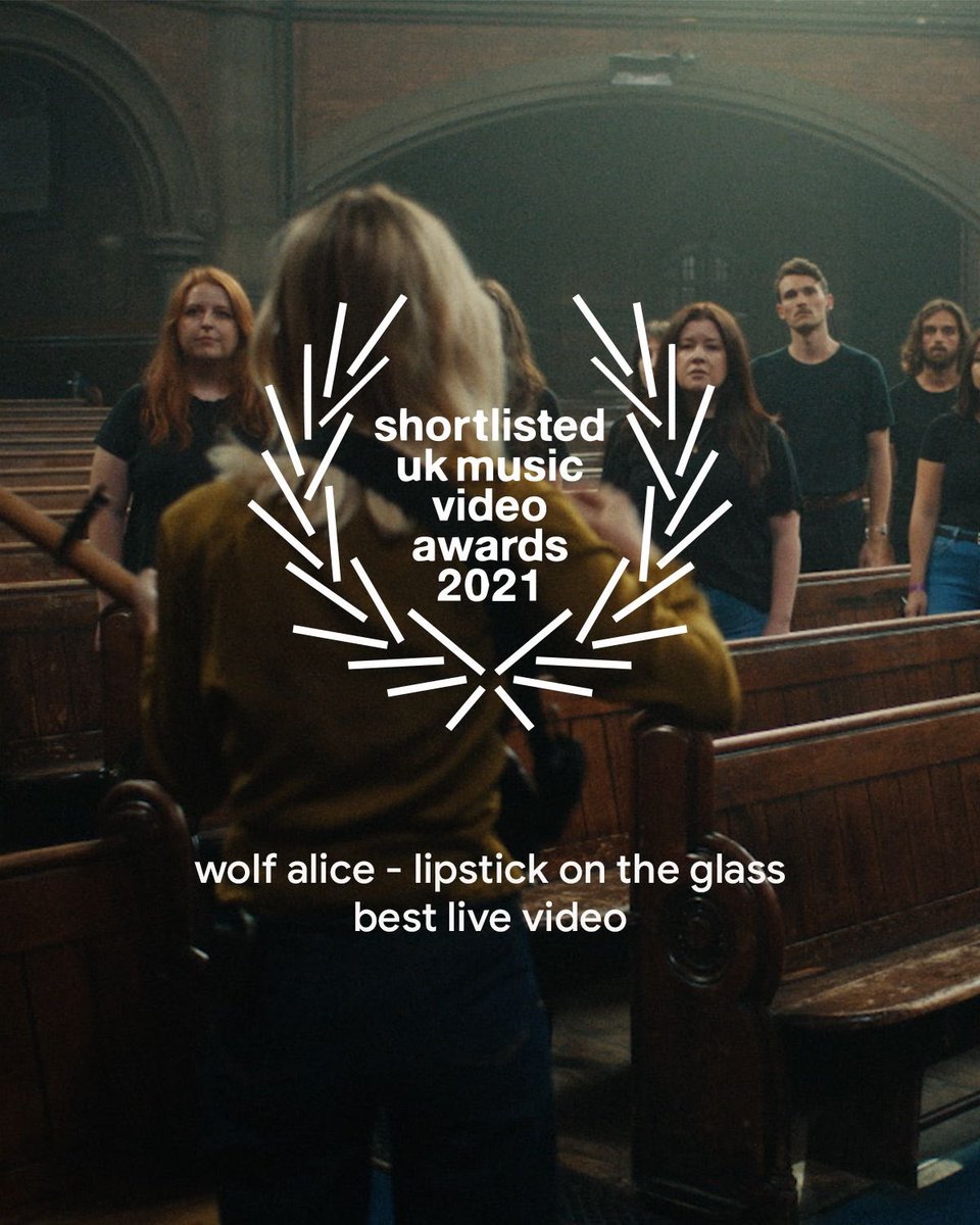 Made up that our live film for @wolfalicemusic has been nominated at the @ukmvas ✨✨✨ @blogotheque