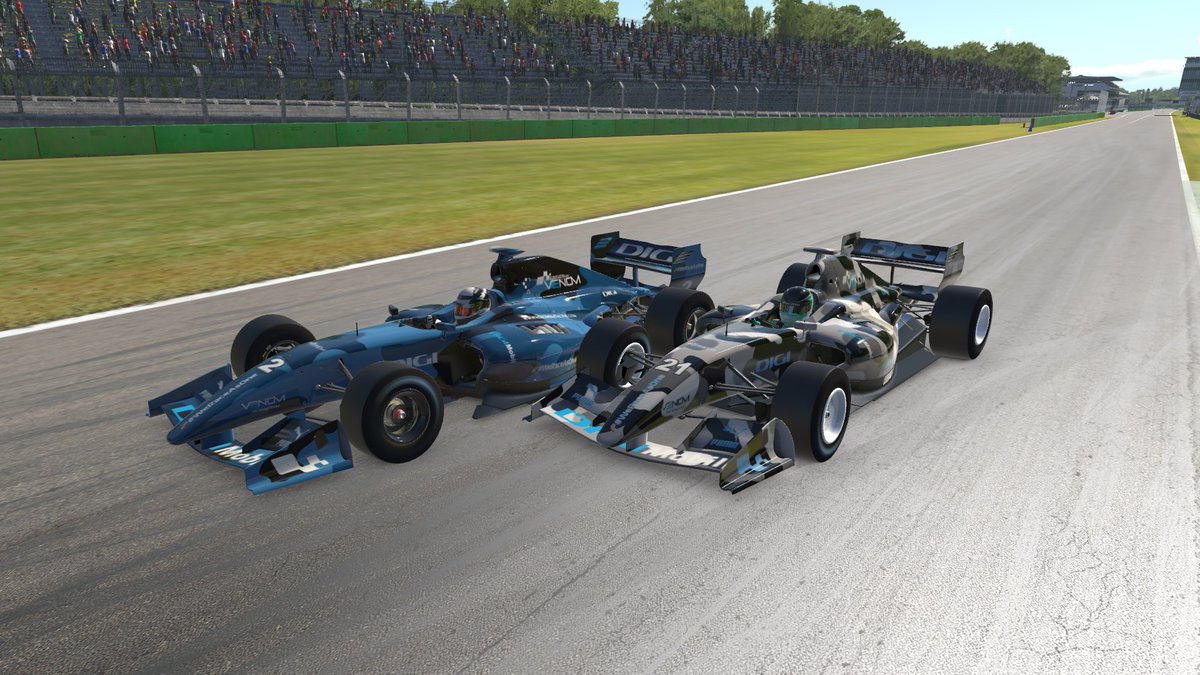 🏁RACE DAY 🏁

📢Vuelve la 1 división de la #LVE <a href="/DriversparadeCb/">Drivers Parade Club</a>.
Esta vez será en el mítico circuito de MONZA🇮🇹 con los espectaculares F3.5

🏎️@DHRacinG99 y <a href="/JaviRacing21/">Javi Espinosa</a> serán los encargados de subir nuestros monoplazas a lo mas alto.

🕓22:30h
📺  twitch.tv/driversparadec…