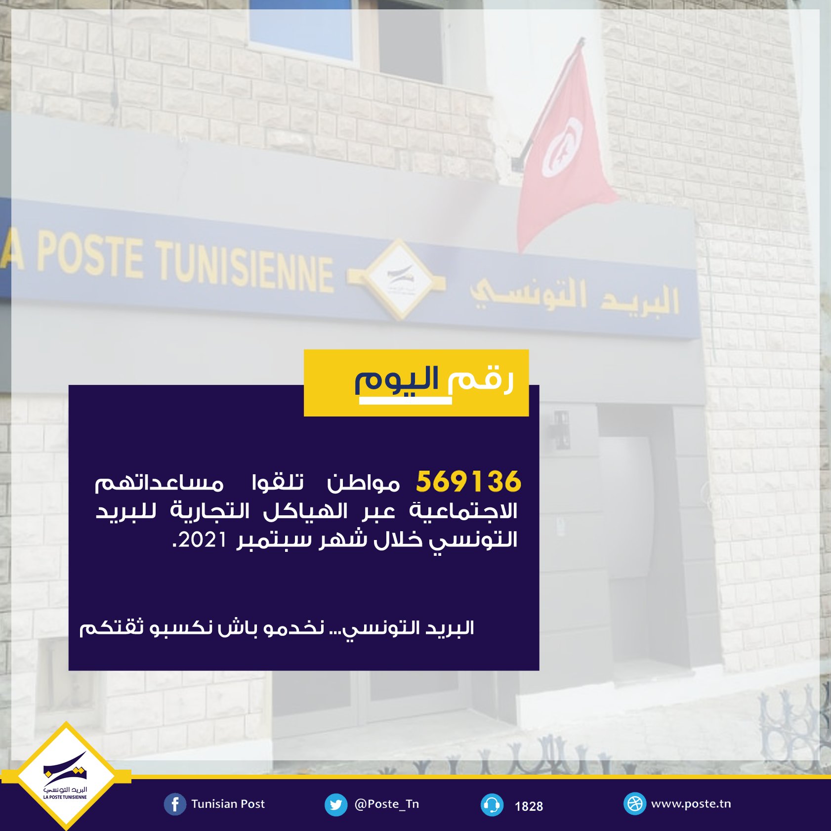 La Poste Tunisienne Poste Tn Twitter