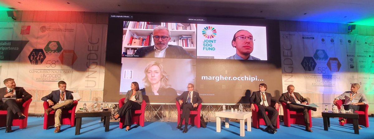 Focus sulla #sostenibilità al 58 Congresso Nazionale <a href="/Ungdcec_offical/">UNGDCEC_official</a> 
Focus on #Sustainability during <a href="/Ungdcec_offical/">UNGDCEC_official</a> 58 National Congress. Promoting #SustainableDevelopment with partnerships and cooperation
Be the change you want to see in the world.
<a href="/UngdcStudi/">Fondazione Centro Studi UNGDC</a>
#spiritounione