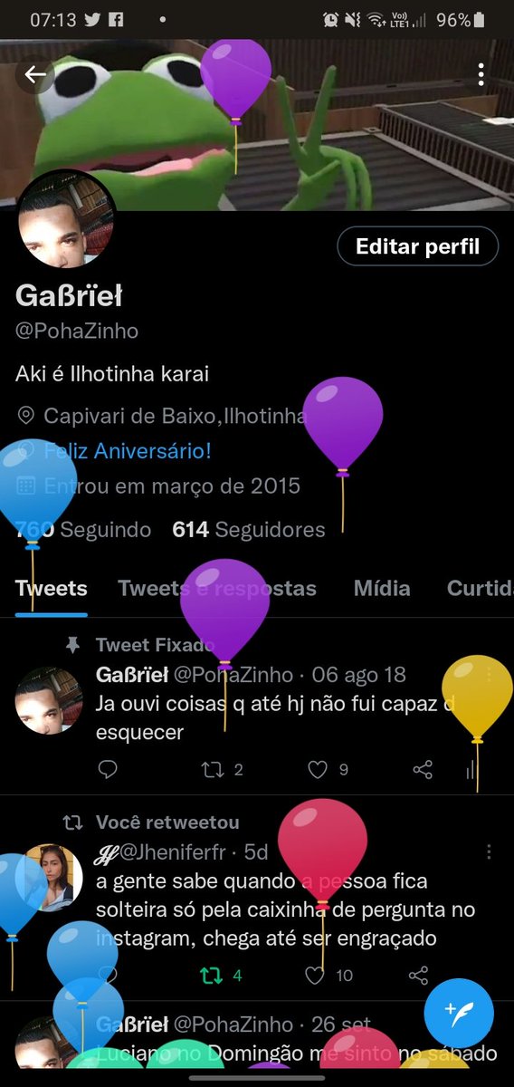 PohaZinho's tweet photo. 23 subiu https://t.co/C9fNQo46Fl