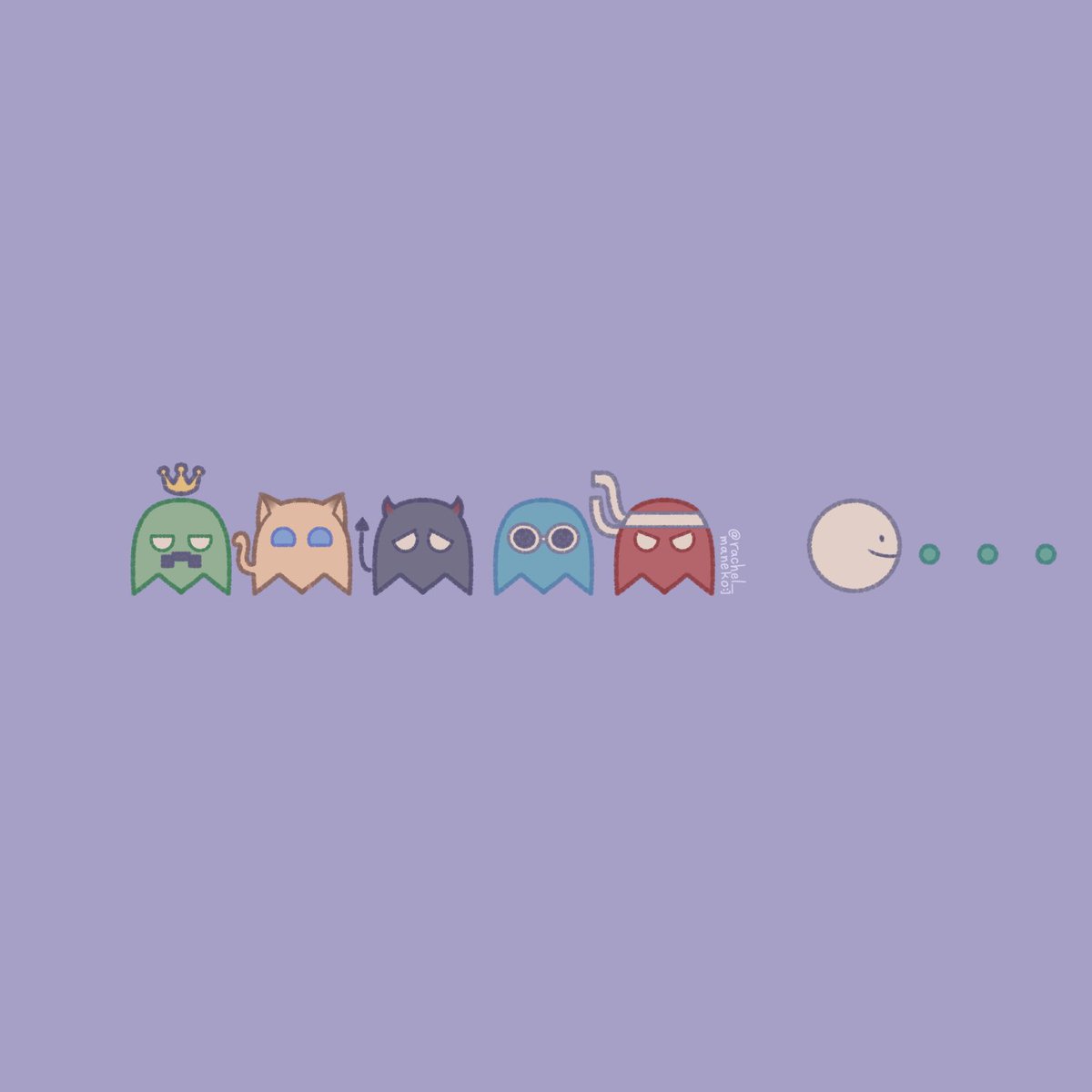 rachel_maneko's tweet photo. minecraft manhunt but we’re in pac-man :D (inspo from dreams new merch •v• b)

tags; #dreamteamfanart #dreamwastaken #georgenotfound #sapnap #badboyhalo #antfrost #awesamdude https://t.co/Ts9OPM6dj0