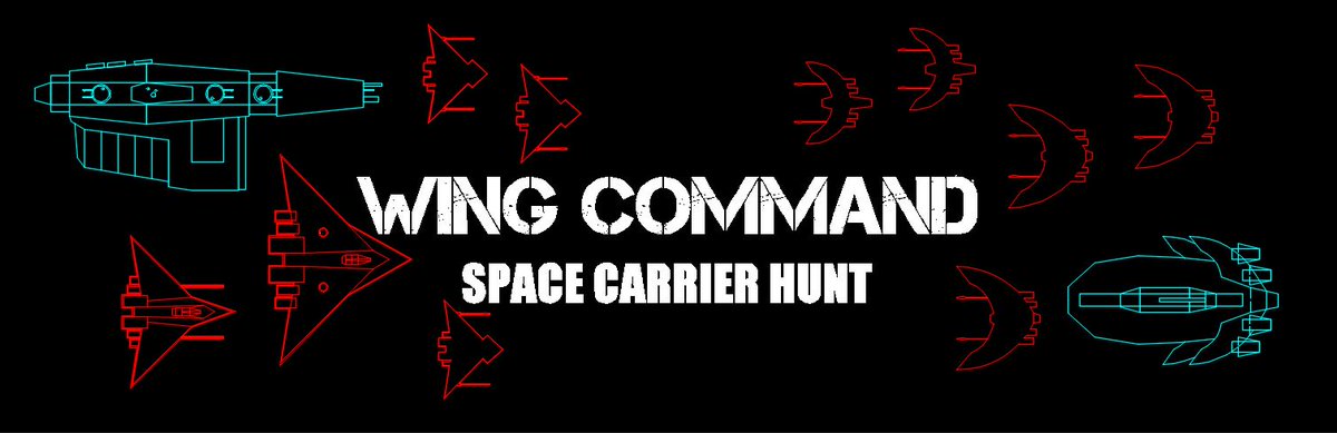 Kealf3's tweet photo. Here is the tittle to my space combat flight simulator #cardgame. It's interesting to note that the hastag #wingcommand is normally associated with chicken wings?! 😂😂😂. #bgg #sologame #wingcommander https://t.co/EfBx5XqAdK
