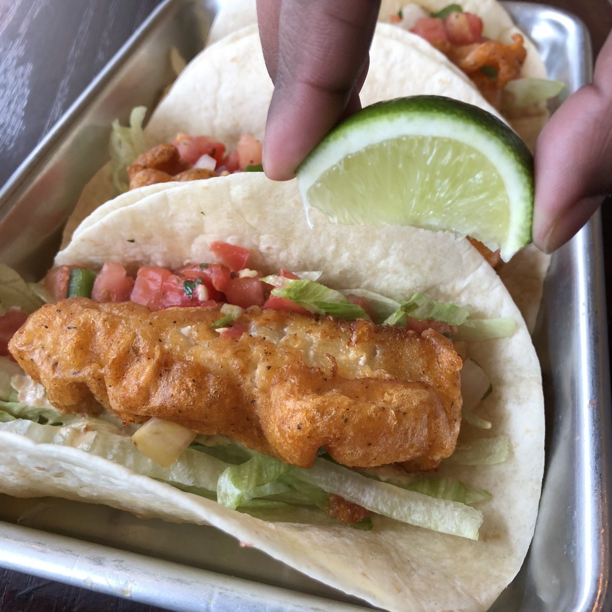 BWingFactory's tweet image. Celebrate Taco Tuesday with us! Now offering two kids of tacos (Beer Battered Fish Tacos &amp;amp; Buffalo Chicken)