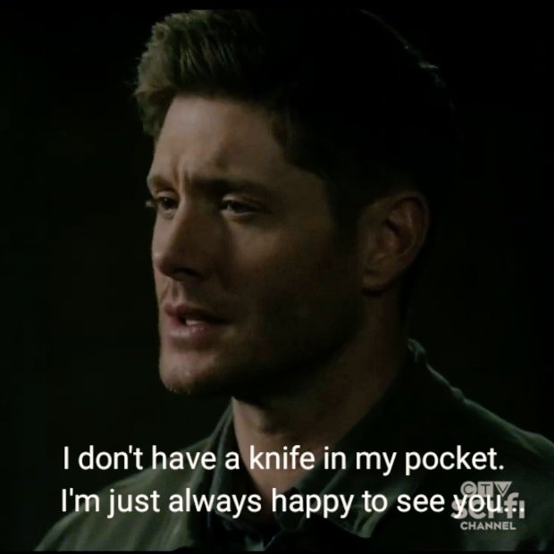 CasIsLoved's tweet photo. we know, dean. we know. https://t.co/BXwpCGeCRQ