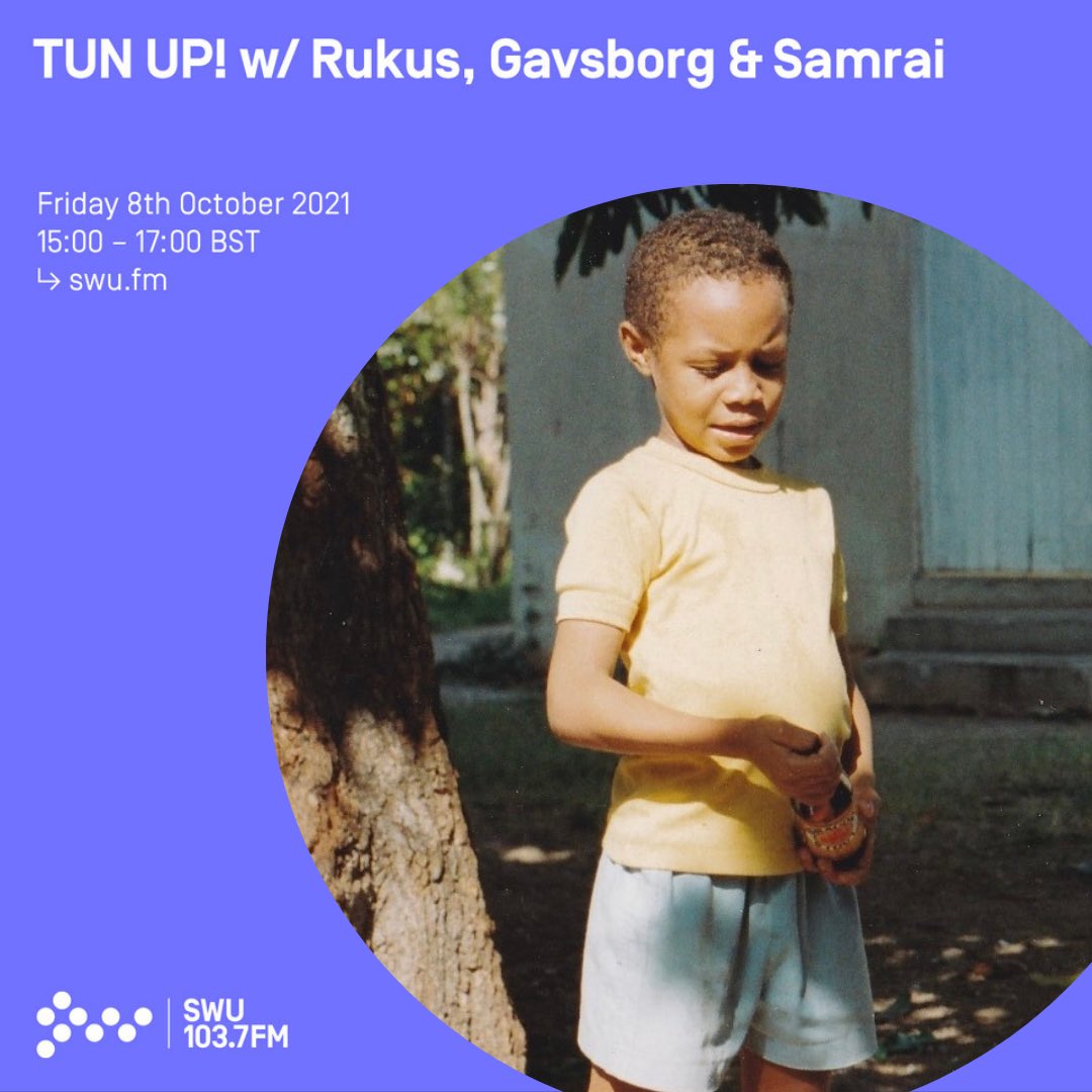 The_Rukus's tweet photo. WOW!!! One Year of Tun Up! on @SWUFM 🥳🎉 ..to celebrate, I’ve invited two special friends and beautiful people to join me.. @Gavsborg is the main driver behind @Equiknoxx_Music and @deejaysamrai is one of the head honchos over at @SwingTing - what a way to mark the occasion 🎈 https://t.co/6DuV1Y89Mb