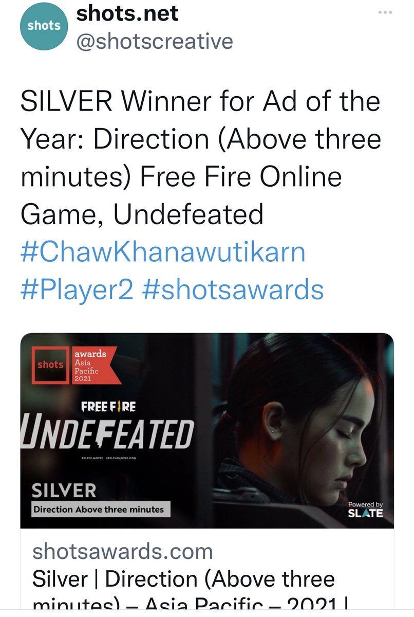MoonPlanStudio's tweet photo. The announcement and check the director’s tag ☺️☺️☺️
#MewSuppasit
#freefireundefeated
@MSuppasit 🙏🏻 https://t.co/lKCsNKQcM5
