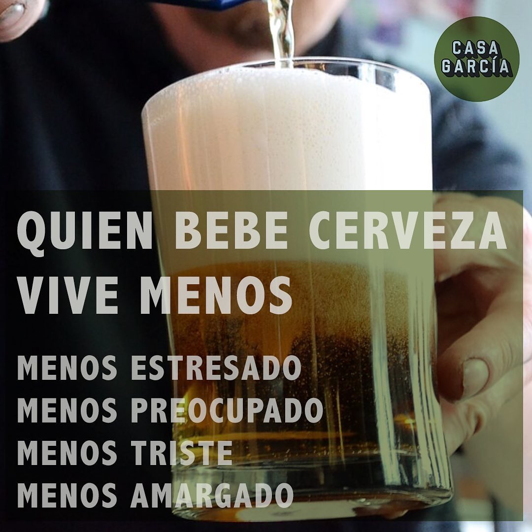 #FelizMartes!  La Cerveza, sin duda alguna es el mejor invento de la humanidad, y las TAPAS de #CasaGarcía! ¡GRANDIOSAS! #FelizSemana, estamos #InLoveContigo 
Eres Hostelero y quieres un Mayor Beneficio?

☎️Llámanos 669 68 95 25 o escríbenos
