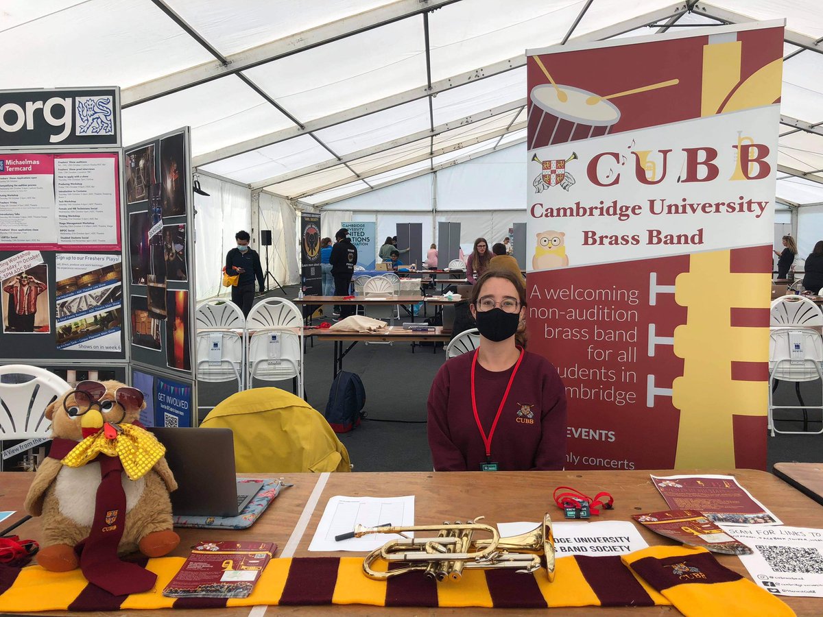 HarvestCUBB's tweet photo. Head down to the freshers fair on Parker’s piece today and tomorrow to find out more about CUBB!!! https://t.co/ymtRSqmBM8