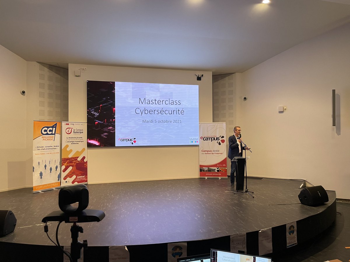 MULTITEL (@multitel_tech) on Twitter photo #MasterClass #Cybersecurity: lancement de notre nouveau cycle de formations Ă destination des entreprises et pouvoirs publics en partenariat avec <a href="/EeCampus/">Eurometropolitan e-Campus</a>, @UCLouvain_be ! Un premier pas pour #CyberWal ! #digitalwallonia #CampusNumerique #MasterClass #Cybersecurity: lancement de notre nouveau cycle de formations Ă destination des entreprises et pouvoirs publics en partenariat avec <a href="/EeCampus/">Eurometropolitan e-Campus</a>, @UCLouvain_be ! Un premier pas pour #CyberWal ! #digitalwallonia #CampusNumerique