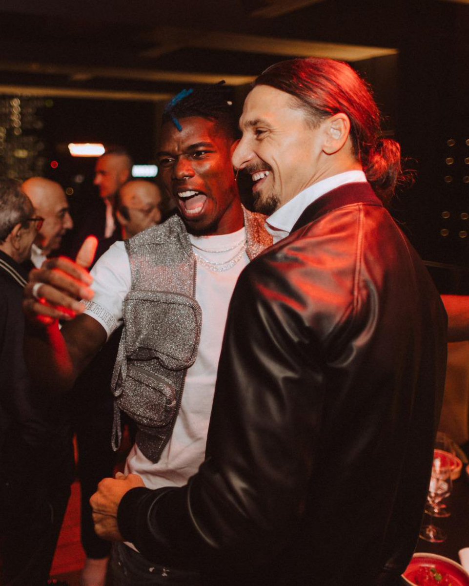 paulpogba's tweet photo. La Pioche ⛏x 🦁 The Lion @Ibra_official https://t.co/AfruhNQUUN