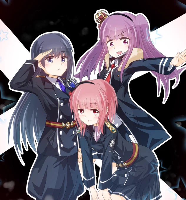 バーベナ軍服概念
ライブとかそういうイメージで軍服衣装欲しい!!
#アリスギアお絵かき 