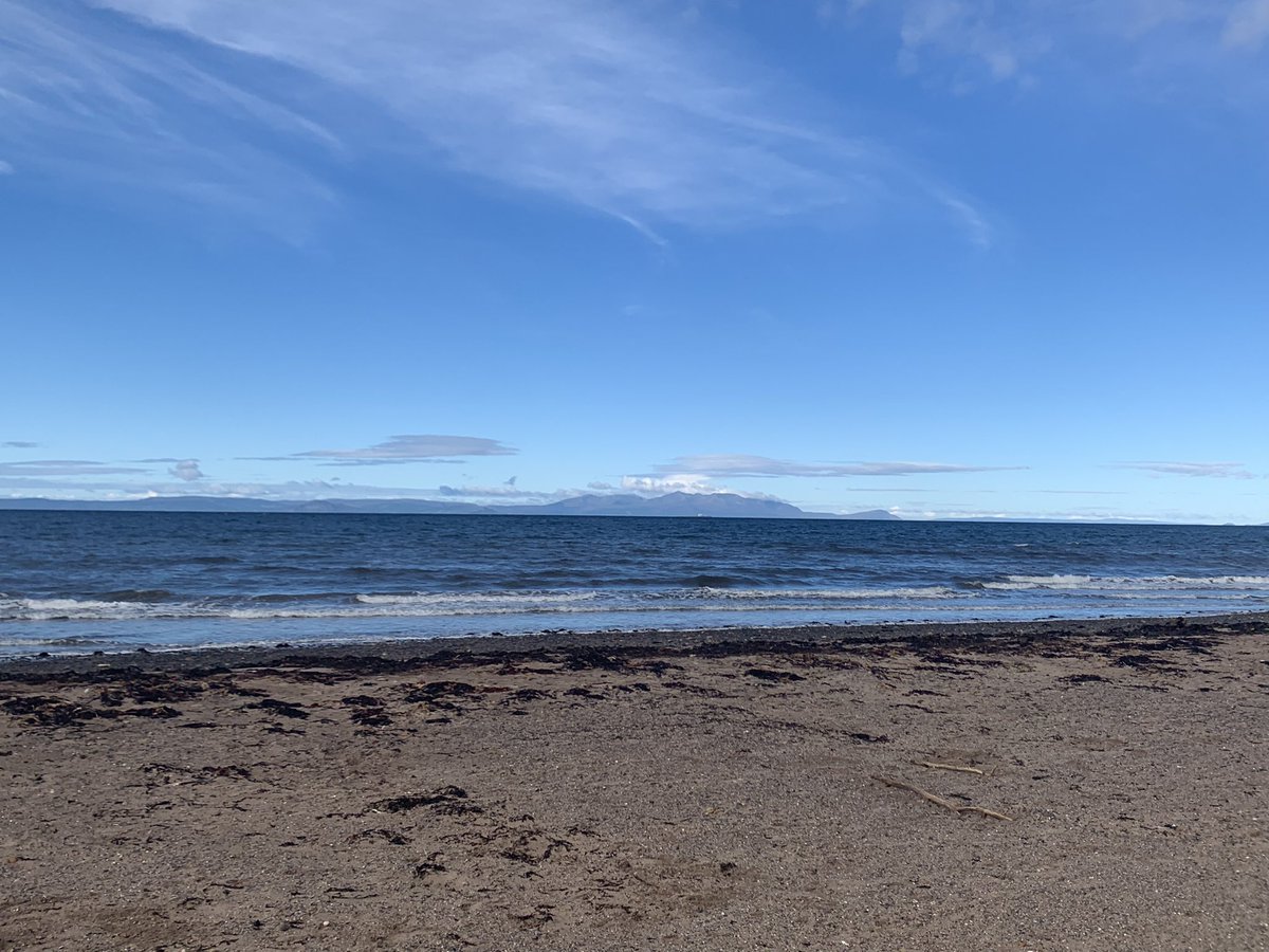 ClaireRogerson5's tweet photo. 26 miles was easier than todayโs 5k! You know itโs bad when you have to sit down half way! ๐คฃWorst places in the world to stop tho ๐ #arran #postmarathonrun #prestwick https://t.co/bQknN8TUdp