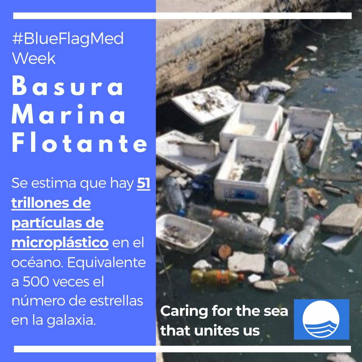 ElCampelloAyto's tweet photo. #BlueFlagMedWeek #BasuraMarinaFlotante
Se sabe que la basura marina, incluidos los plásticos y microplásticos, procede en cantidades masivas de fuentes terrestres, pero también puede proceder de los buques👉https://t.co/dxA1btBKdD https://t.co/BIbhChH98f