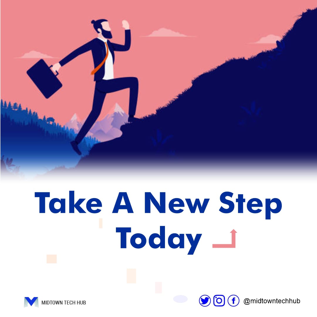 midtowntechhub's tweet image. The best time to take a step to a brighter future was the first opportunity you came across. 
The next best time is today and in this moment.
Make intentional moves that will place you in a significant position in the nearest future.
#MidtownTechhub #TalentDevelopment